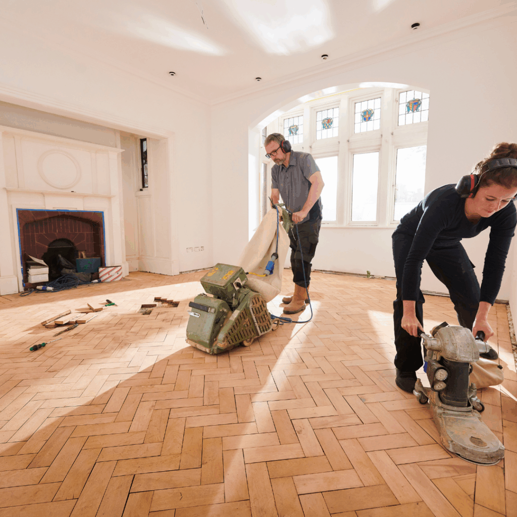 Floor sanding and polishing service